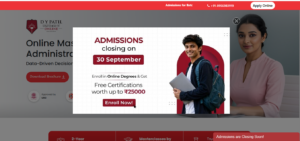 DY Patil Online Admission Deadline