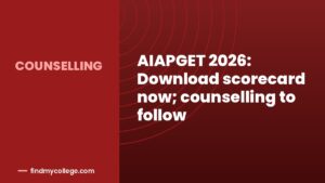 AIAPGET 2026: Download scorecard now; counselling to follow