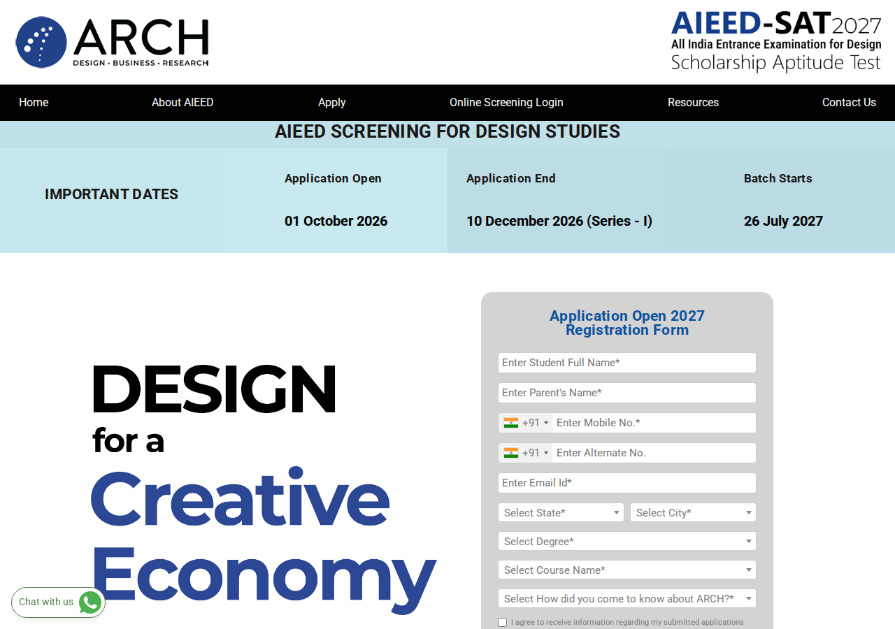 aieed.com homepage