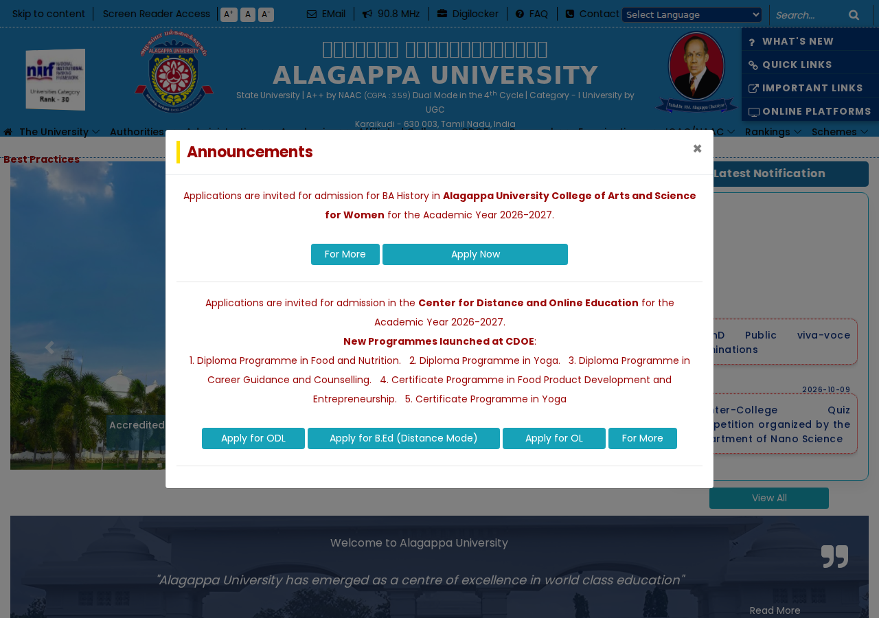Official notification screenshot