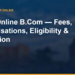 Amity Online B.Com: Fees, Specialisations, Eligibility & Admission 2026