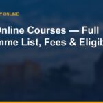 Amity Online Courses 2026: Full Programme List, Fees & Eligibility
