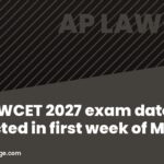AP LAWCET 2027 exam date expected in first week of May