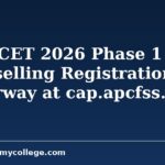 APPGCET 2026 Phase 1 Counselling Registration Underway at cap.apcfss.in