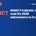 BHMCT Kolkata: Apply now for 2026 admissions to 2 colleges