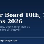 Bihar Board 10th, 12th Exams 2026: Dates Released, Check Time Table at biharboardonline.bihar.gov.in