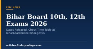 Bihar Board 10th, 12th Exams 2026: Dates Released, Check Time Table at biharboardonline.bihar.gov.in