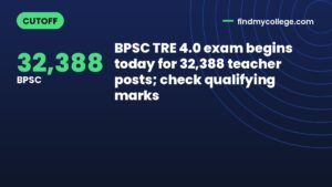 BPSC TRE 4.0 exam begins today for 32,388 teacher posts; check qualifying marks