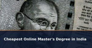 Cheapest Online Master's Degree in India 2026: Lowest Fee UGC Approved Universities