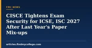 CISCE Tightens Exam Security for ICSE, ISC 2027 After Last Year's Paper Mix-ups