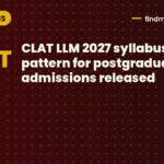 CLAT LLM 2027 syllabus, exam pattern for postgraduate law admissions released