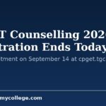 CPGET Counselling 2026 Registration Ends Today: Phase 1 Allotment on September 14 at cpget.tgche.ac.in