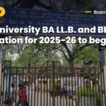 Delhi University BA LL.B. and BBA LL.B. registration for 2025-26 to begin soon