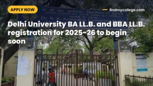 Delhi University BA LL.B. and BBA LL.B. registration for 2025-26 to begin soon