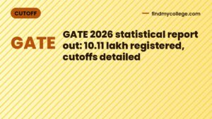 GATE 2026 statistical report out: 10.11 lakh registered, cutoffs detailed