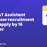 GBPUAT Assistant Professor recruitment 2026: apply by 16 October