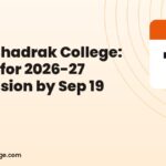 GNM Bhadrak College: Apply for 2026-27 admission by Sep 19