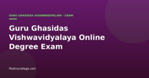 GGU Online Degree VRET Exam Held Sept 27; Applications Closed Sept 15