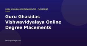 GGU Online Degrees See 80.74% Placement, ₹2.25 LPA Median Salary
