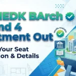 COMEDK BArch Round 4 Allotment 2026 Out (9 September): Check Full Schedule, How to View Result & More