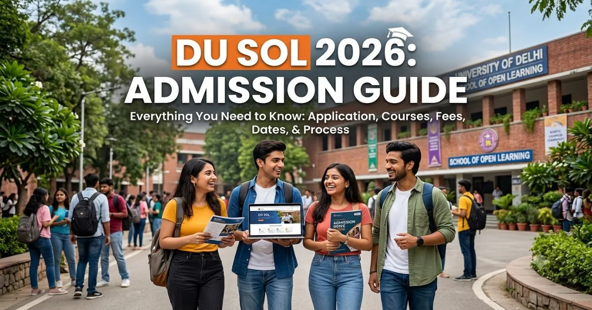 DU SOL 2026 Admission Process