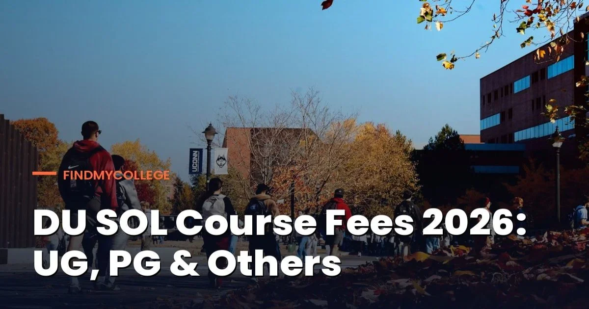 DU SOL Course Fees 2026