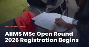AIIMS MSc Open Round 2026 Registration Begins
