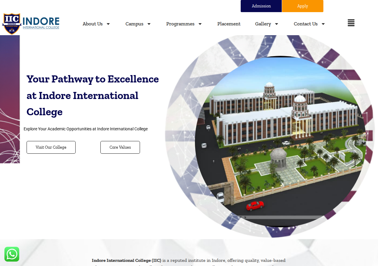 indoreinternationalcollege.in homepage