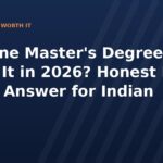 Is Online Master's Degree Worth It in 2026? Honest Fee vs Salary Answer for Indian Students