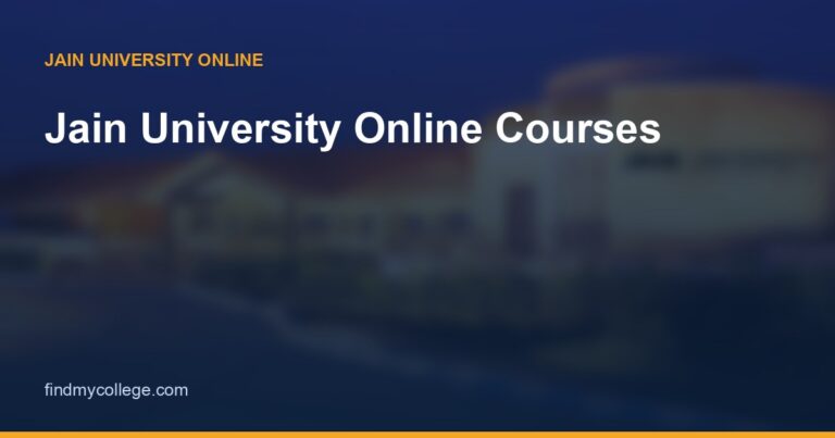 Jain University Online Courses 2026: Programme List, Fees & Eligibility