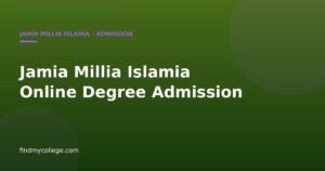 JMI Online Degree Admissions 2025-26: Apply by July 2026