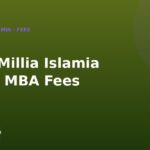 Jamia Millia Islamia Online MBA Fees: A Program Breakdown