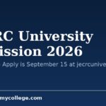 JECRC University Admission 2026: Last Date to Apply is September 15 at jecrcuniversity.edu.in