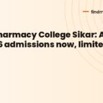 Jeph Pharmacy College Sikar: Apply for 2026 admissions now, limited seats