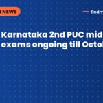 Karnataka 2nd PUC mid-term exams ongoing till October 9