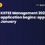 KIITEE Management 2027 application begins: apply by 4 January