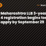 Maharashtra LLB 3-year Round 4 registration begins today, apply by September 29