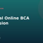 Manipal Online BCA Admission