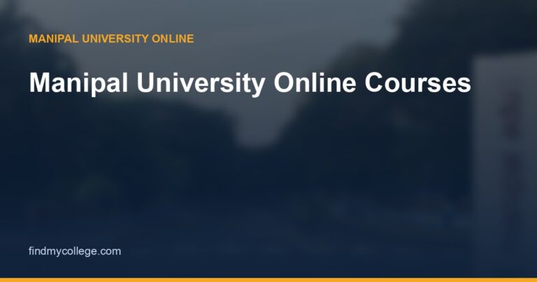Manipal University Online Courses 2026: Programme List, Fees & Eligibility