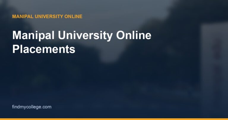 Manipal University Online Placements: Career Support, Roles & What to Expect