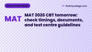 MAT 2026 CBT tomorrow: check timings, documents, and test centre guidelines