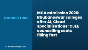 MCA admission 2026: Bhubaneswar colleges offer AI, Cloud specialisations; OJEE counselling seats filling fast