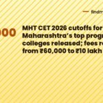 MHT CET 2026 cutoffs for Maharashtra's top programming colleges released; fees range from ₹60,000 to ₹10 lakh