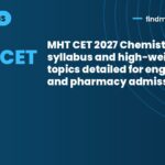MHT CET 2027 Chemistry syllabus and high-weightage topics detailed for engineering and pharmacy admissions