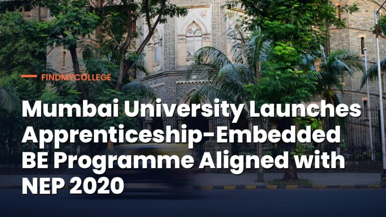 Mumbai University Launches Apprenticeship-Embedded BE Programme Aligned with NEP 2020