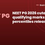 NEET PG 2026 cutoff out: qualifying marks and percentiles released