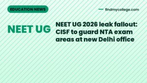 NEET UG 2026 leak fallout: CISF to guard NTA exam areas at new Delhi office
