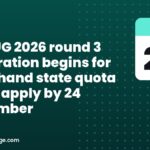 NEET UG 2026 round 3 registration begins for Jharkhand state quota seats, apply by 24 September