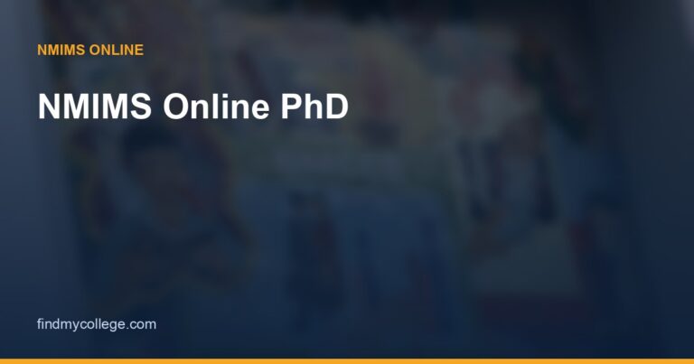NMIMS Online PhD: Fees, Specialisations, Eligibility & Admission 2026