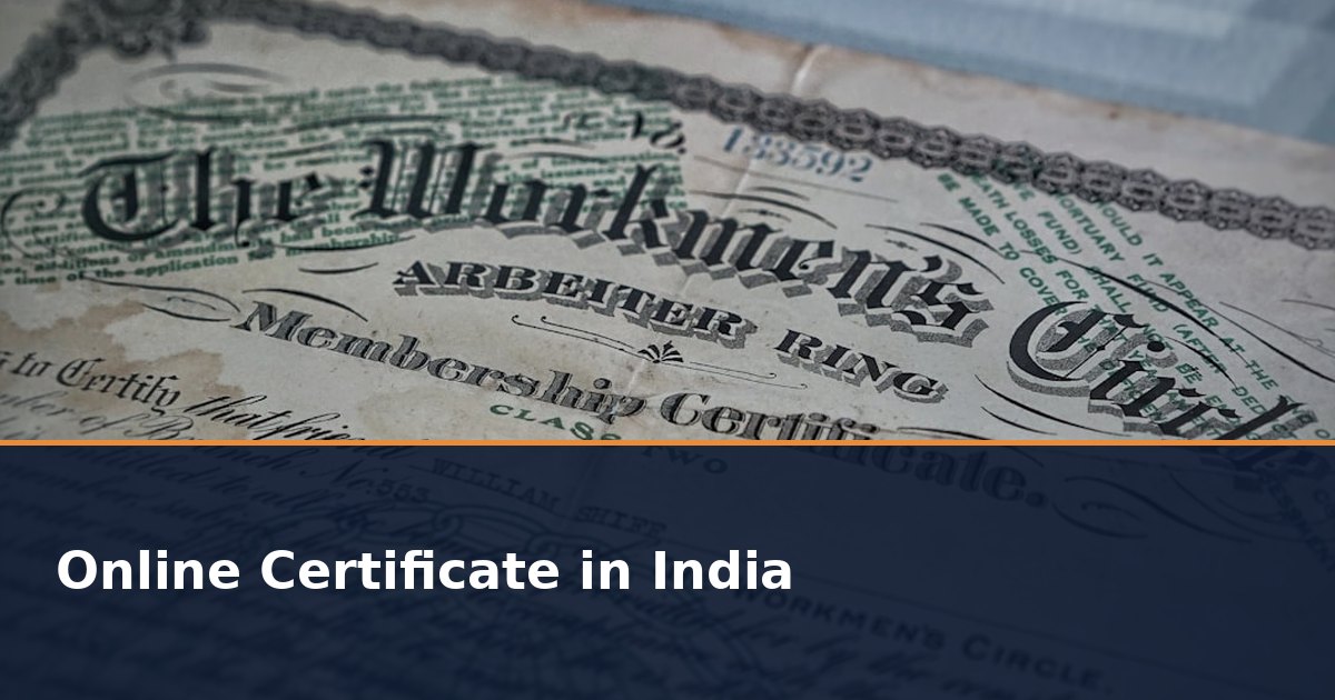 Online Certificate in India 2026: Fees, Eligibility, Admission and UGC Approved Universities